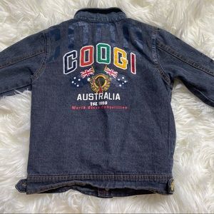 Coogi Australia toddler retro jean jacket size 3T
